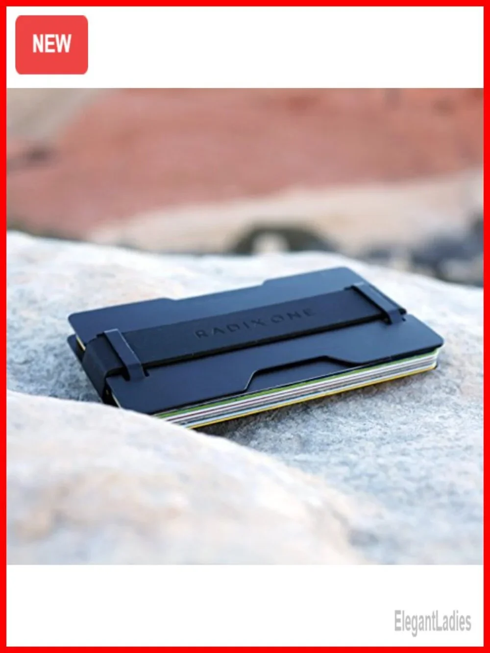 RFID Blocking Minimalist Front Pocket Ultra Thin Strong Wallet Money Clip